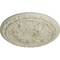 Ekena Millwork Baile Ceiling Medallion (Fits Canopies up to 3 1/4"), Hand-Painted Clear Yellow, 20"OD x 1 5/8"P CM20BLCYF - alternate 5